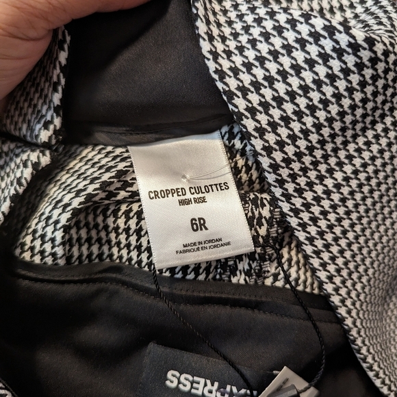 Express Cropped Houndstooth Pants - Picture 9 of 12